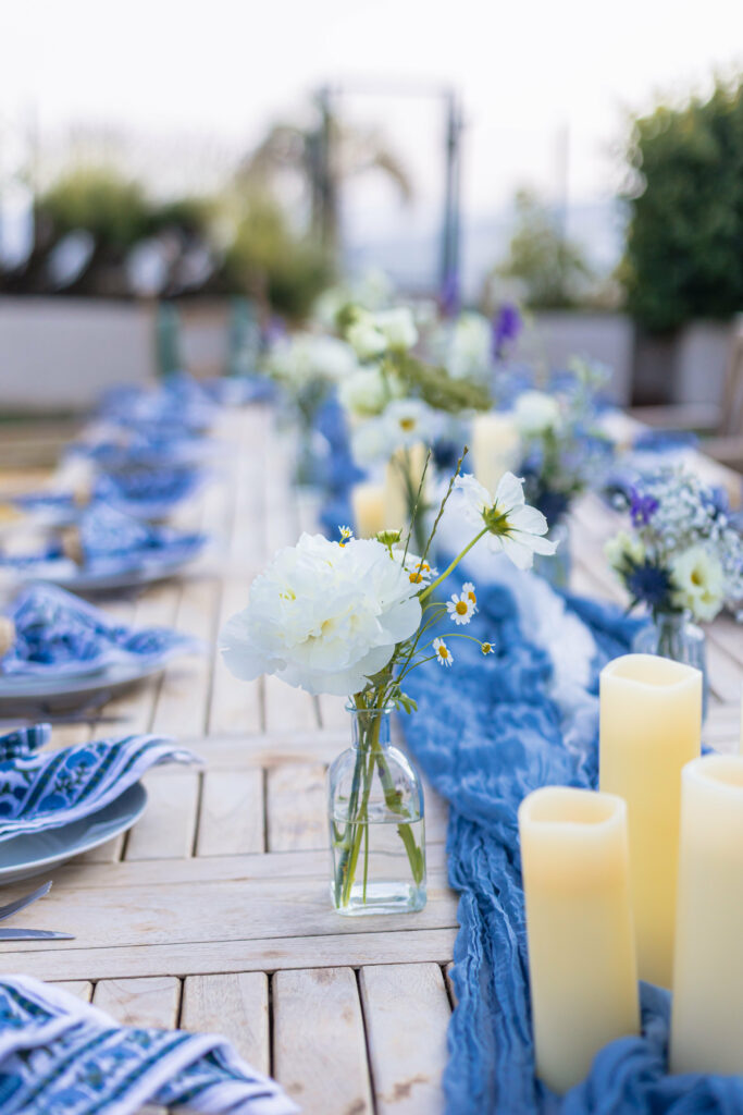 Soliflore fleuri mariage